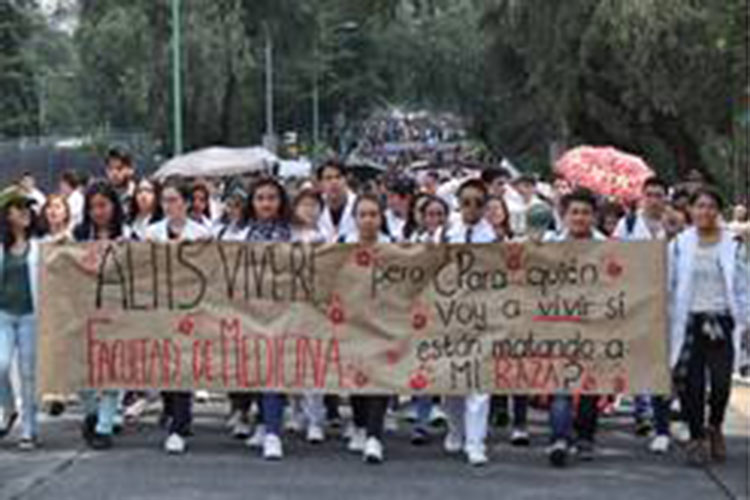 Acabar con el porrismo en las universidades, exigen miles en CU