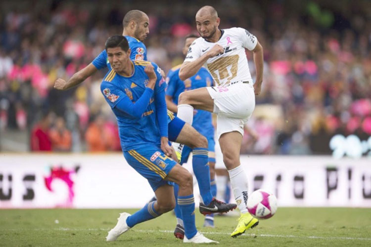 González socorre a Pumas frente a Tigres