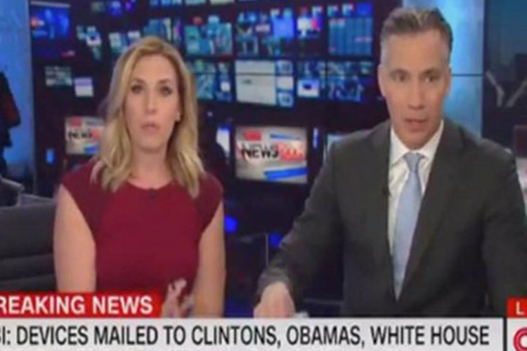 CNN cortó su transmisión tras amenaza de bomba en sus oficinas