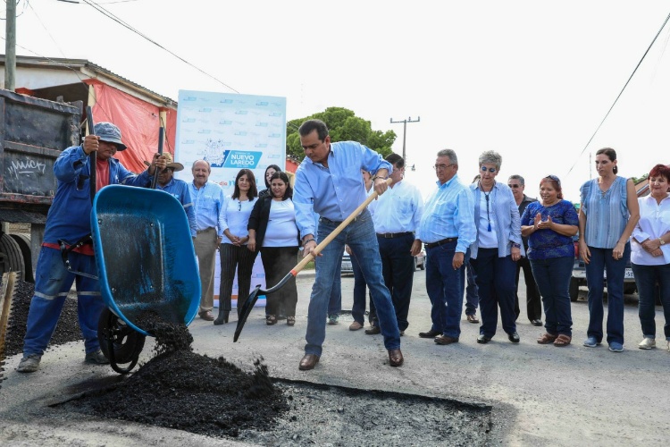 Arranca Campaña Intensiva de Bacheo y vecinos lo agradecen
