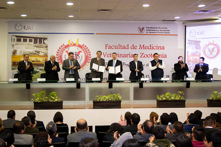Celebra la FMVZ-UAT el 61 aniversario de su fundación