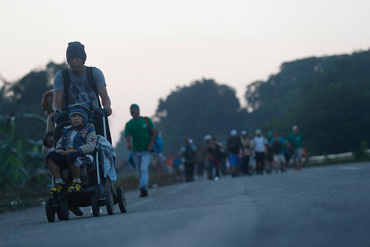 Cerca de 3 mil 630 migrantes viajan rumbo a EU: SRE