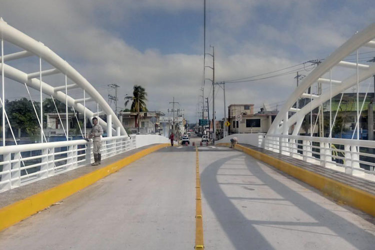 Inaugura Gobierno de Tamaulipas puente Escandón en Tampico.
