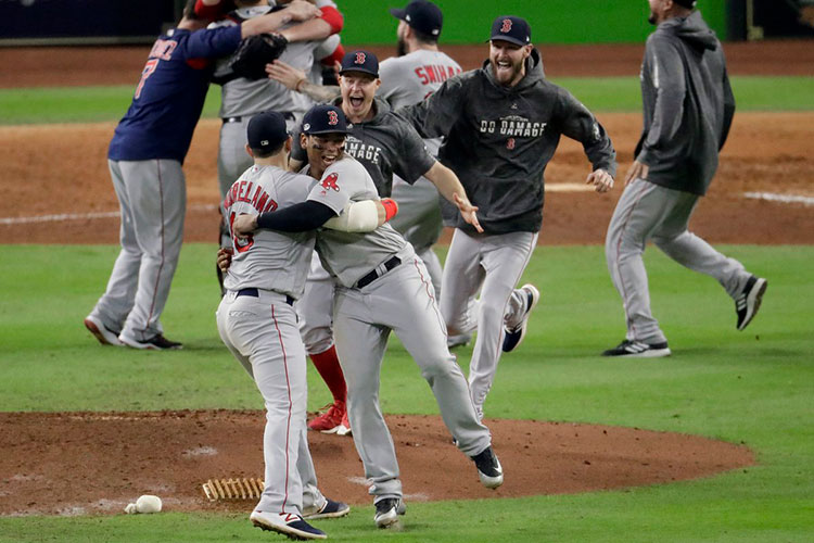 Medias Rojas van a la Serie Mundial