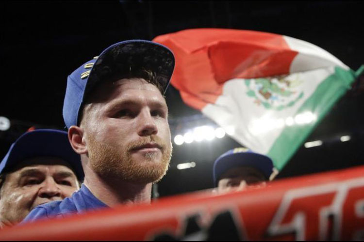 “Es su problema”, señala “Canelo” sobre comentarios de Mayweather Jr.