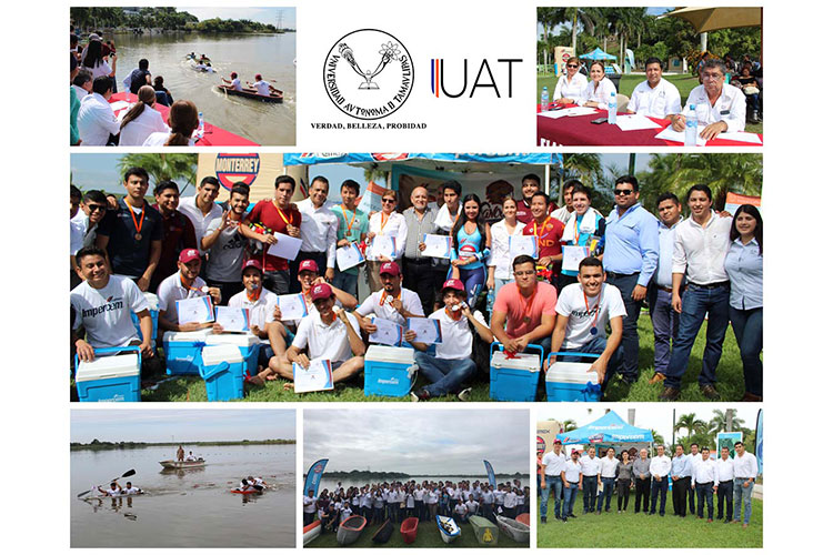 Realiza UAT concurso de canoas en Laguna del Chairel