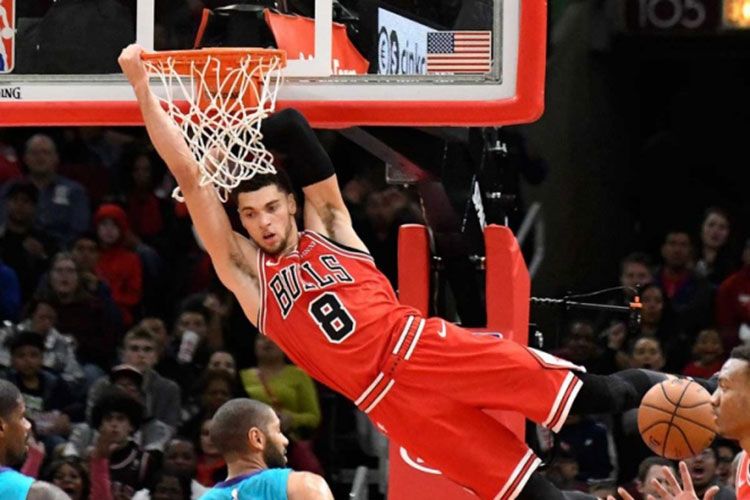LaVine da victoria a Chicago sobre Charlotte