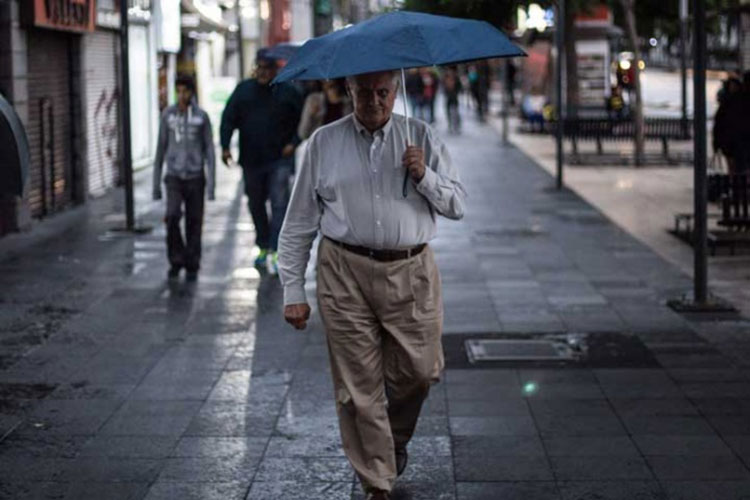 Frente frío número 7 ocasionará baja de temperaturas y potencial de lluvias