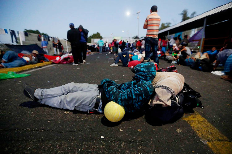Caravanas de migrantes se instalarán en Reynosa, Matamoros y Nuevo Laredo