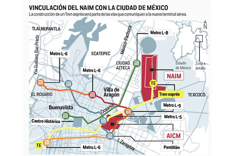 Defienden aeropuerto en Texcoco; Sedatu: beneficia a 6.4 millones