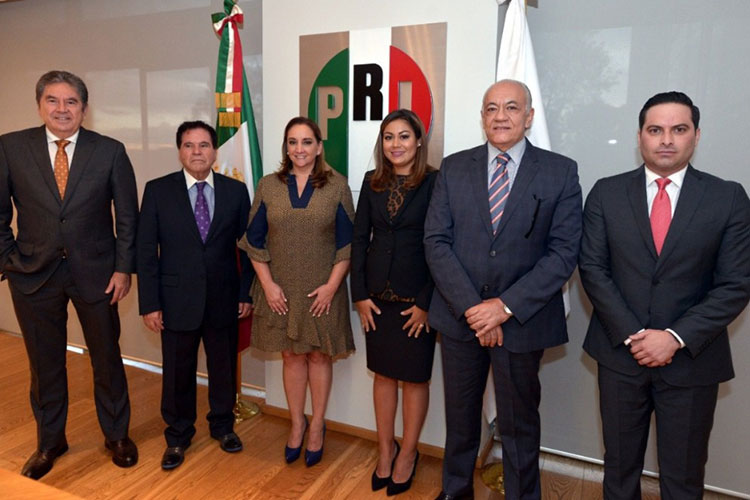 Ruiz Massieu anuncia nombramientos en CEN del PRI
