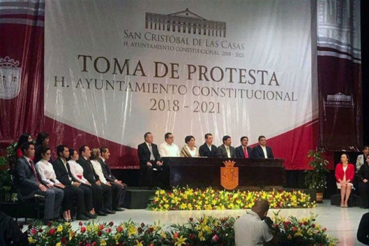 Inician en Chiapas el relevo de alcaldes y de 40 diputados locales