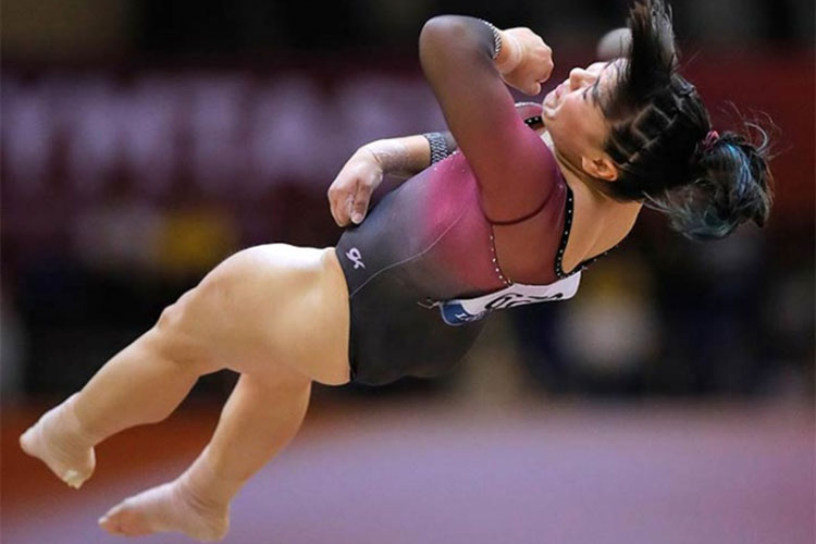 Alexa Moreno, a la final de salto en Torneo de Maestros