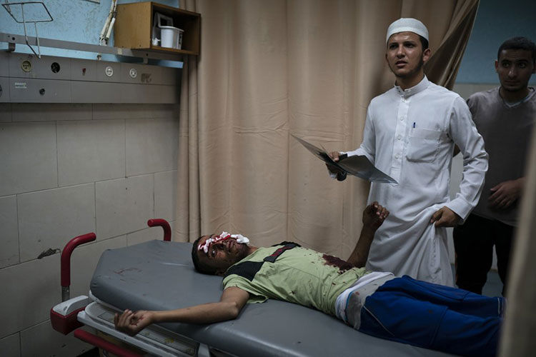 MSF: hospitales de Gaza, saturados por heridos en violencia