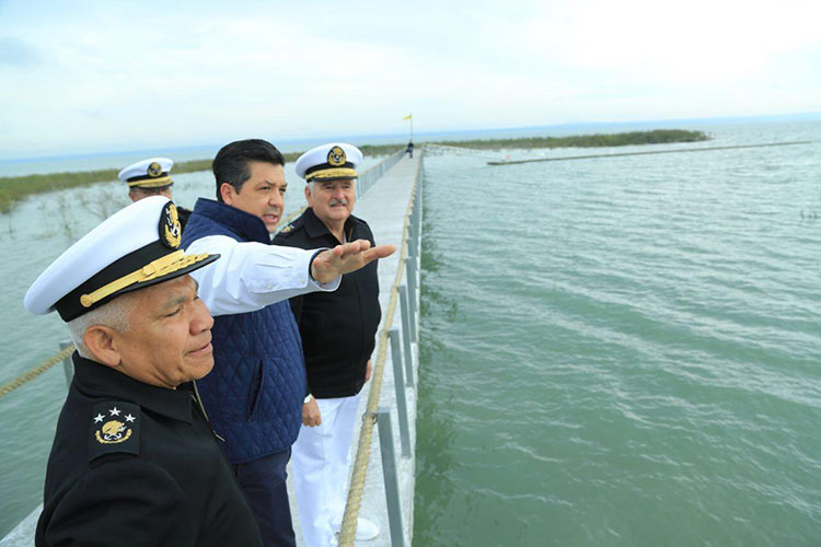 Entrega Gobierno de Tamaulipas Base Naval