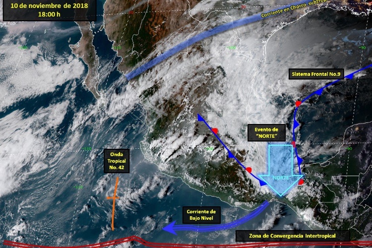 Se esperan Temperaturas de 2°C en Tamaulipas