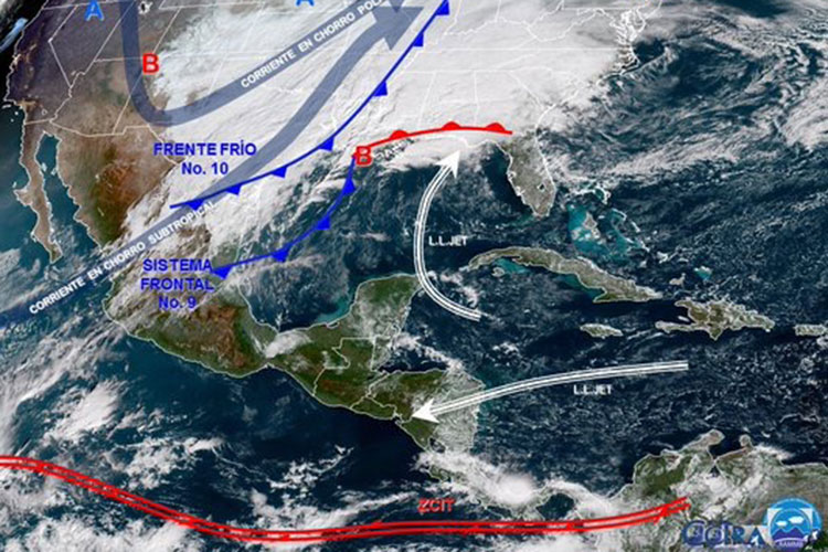Alerta en la frontera por Temperaturas de 0°c