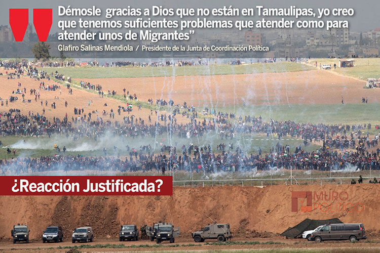 “Gracias a Dios -migrantes- no están en Tamaulipas”: Presidente del Congreso