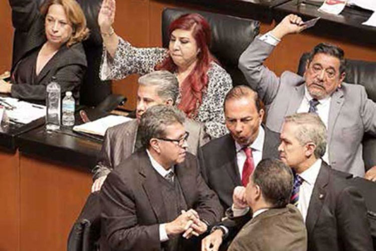 La confianza será ley; Morena presenta iniciativa en el Senado