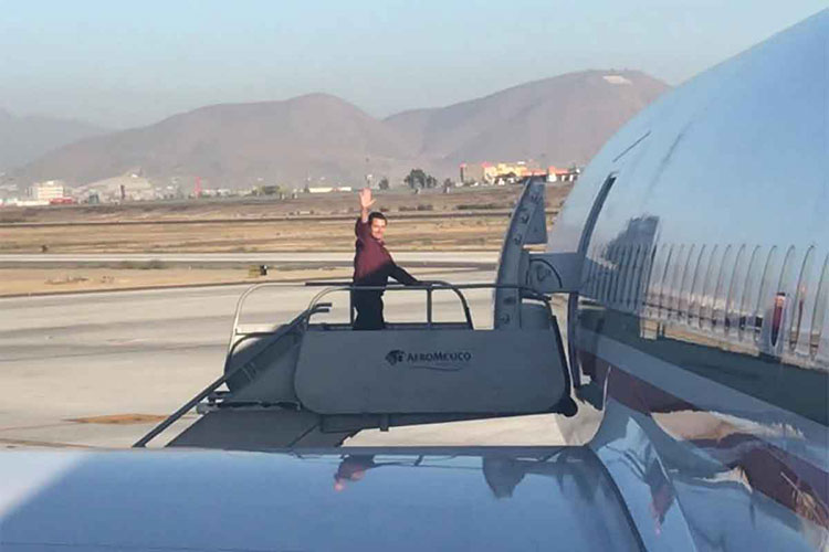 El último vuelo del avión presidencial