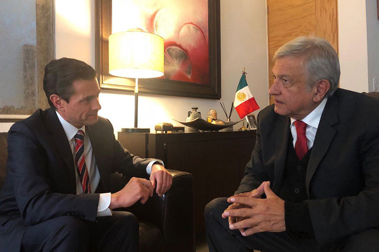AMLO invita a comer a su casa a Peña Nieto