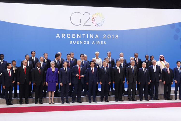 Argentino Mauricio Macri inaugura cumbre del G20