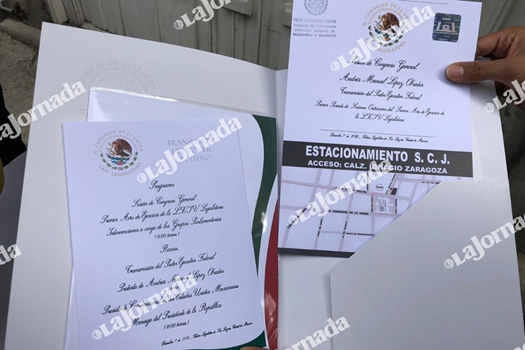 Comitiva de 142 estadunidenses en asunción de AMLO