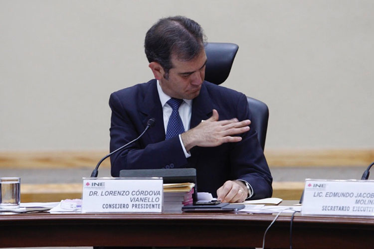 Tendrá INE el presupuesto más bajo de su historia: Córdova
