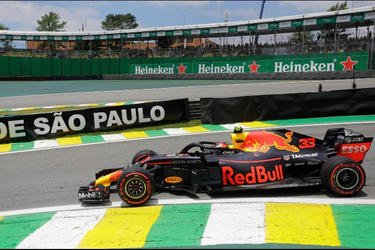 Verstappen lidera el primer ensayo libre en Sao Paulo