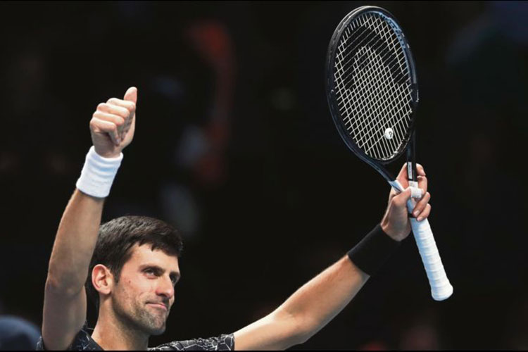 Djokovic, Nadal y Federer cierran el año en la cima