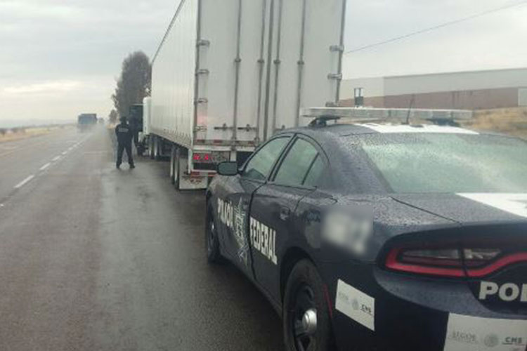 PF recuperó trailer de Cleopatra metió la pata en Reynosa