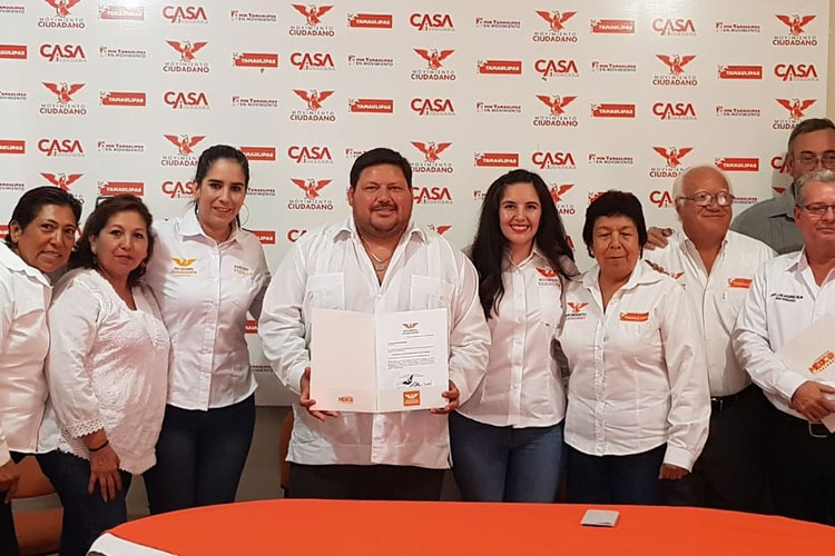 Entregan nombramientos a cinco coordinadores municipales de MC
