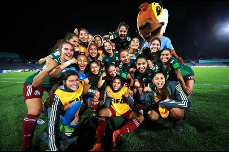 Selección femenina sub-17, con poder tapatío
