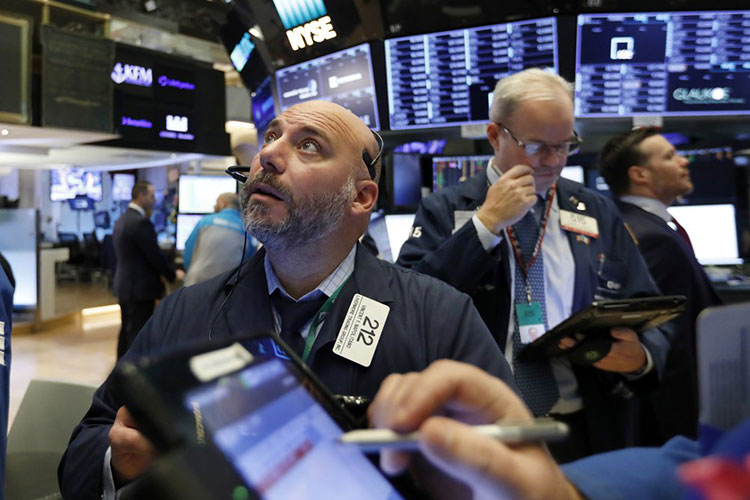 Wall Street en alza al mediodía