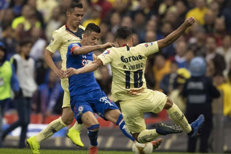 América y Cruz Azul se dan con todo y no se hacen daño