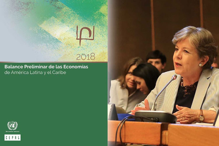 Prevé Cepal PIB de 2.1% para México en 2019
