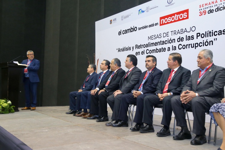Buscan impulsar un Estado sin corrupción