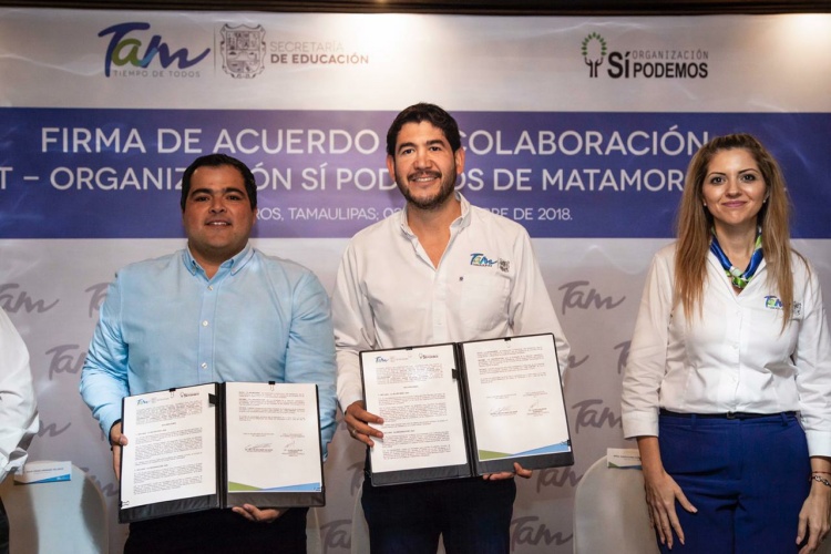 Firman acuerdo SET – Organización “Sí Podemos”