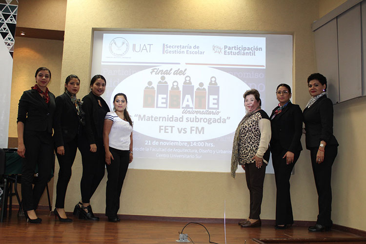 Realiza UAT debate estudiantil universitario