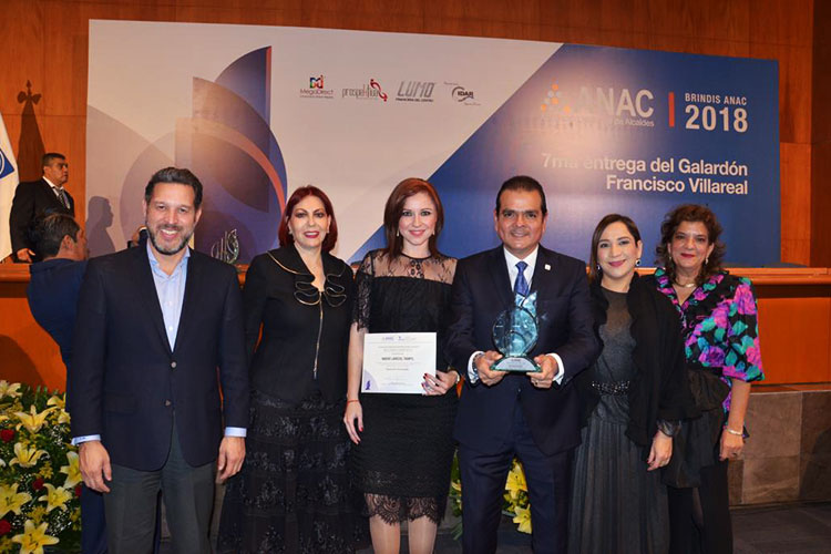 Distingue la ANAC a Nuevo Laredo  con el Galardón Francisco Villarreal