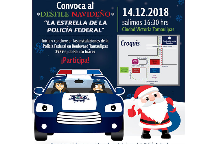 Prepara PF desfile navideño