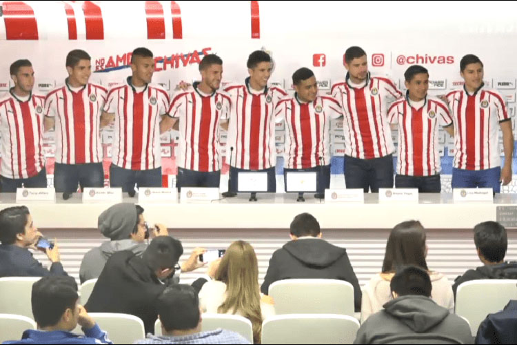 Chivas presenta a sus refuerzos para el CL2019