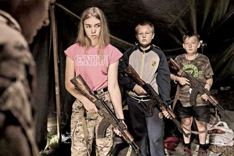 Cambian el abecedario por las armas
