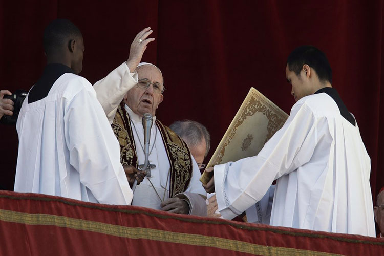 El deseo de Navidad del papa es que haya “fraternidad”