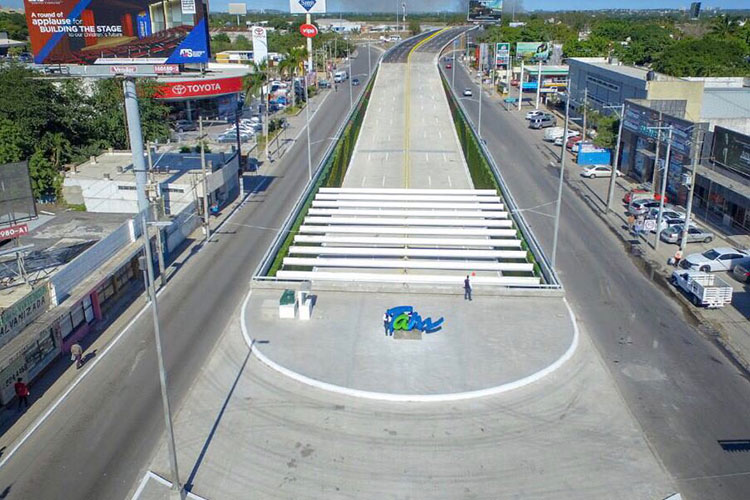 Inaugura Gobernador paso inferior vehicular en la Avenida Hidalgo de Tampico