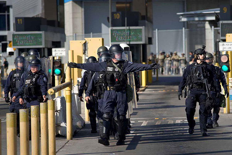 Así fue el cierre fronterizo en San Ysidro por simulacro de EU