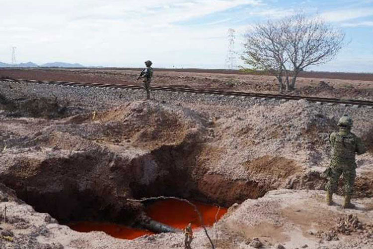 Asegura Marina 135 mil litros de huachicol con plan de seguridad