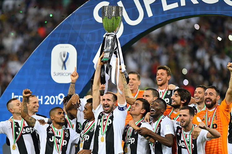 Cristiano conquista su primer título con Juventus