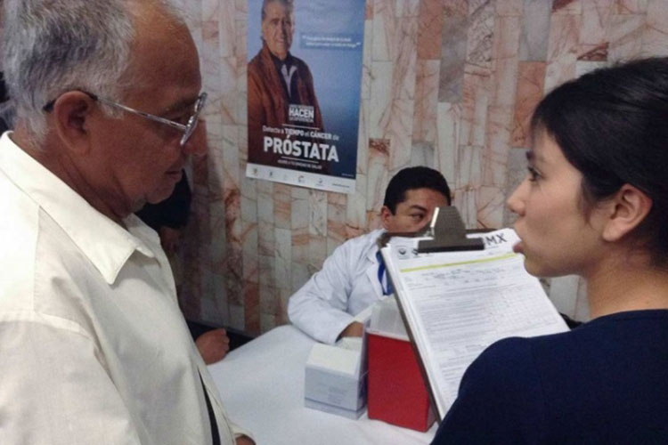Fallecen 7 mil hombres anualmente por cáncer de próstata en México