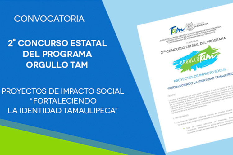 Convoca SET a concurso Orgullo Tamaulipeco